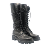 VSL Anfibio Alto in Pelle Nero